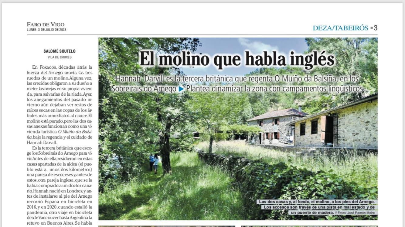O Muino Da Balsina Villa Toiriz Exterior photo